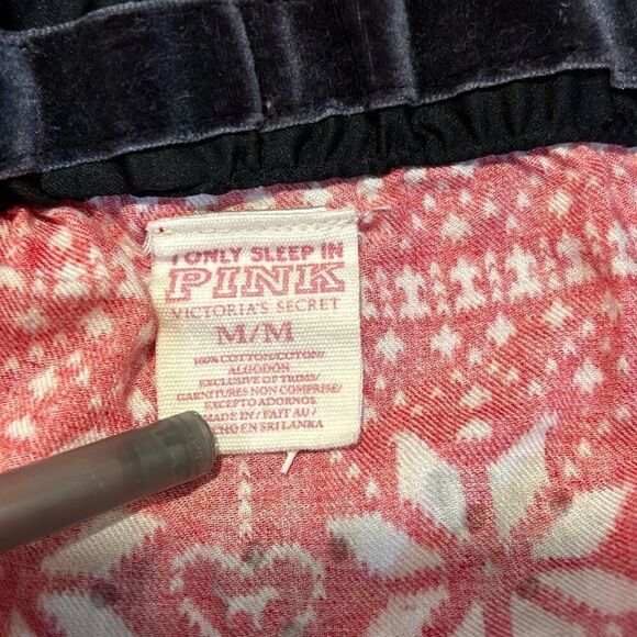 Victoria’s Secret Christmas Pajama Pants HO HO HO Sz Medium - Picture 3 of 6